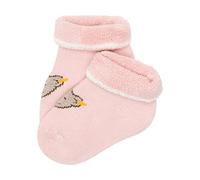 Steiff Unisex Baby sokken kort Socken GOTS, SILVER PINK, 14 EU