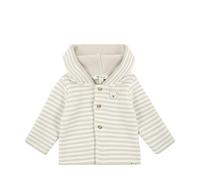 Steiff Unisex Baby Strickjacke mit Kapuze Basic Jacke