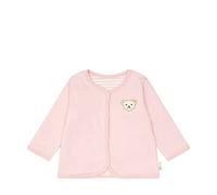 Steiff Unisex Baby Wendejacke GOTS Jacke, Silver PINK, 68