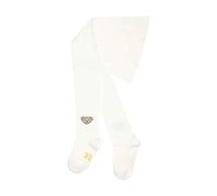 Steiff Unisex Kinder Basic einfarbig Strumpfhosen GOTS, Bright White, 116