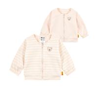 Steiff Wendejacke Ringel Bär Struktur 80 natur/rosa