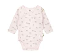 Steiff Wickelbody langarm EU Größe 74 pearl, langarm Body für Babys, Wickel-Strampler Einteiler, weicher und bequemer Strampelanzug, waschmaschinenfest