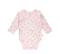 Steiff Wickelbody langarm EU Größe 74 pink lady, Wickelbody, langarm Body für Babys, Wickel-Strampler Einteiler, weicher und bequemer Strampelanzug, waschmaschinenfest