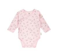 Steiff Wickelbody langarm pink lady, Wickelbody, langarm Body für Babys, Wickel-Strampler Einteiler, weicher und bequemer Strampelanzug, waschmaschinenfest