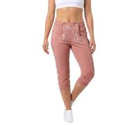 Steigenhöfer Kurze Jogginghose mit Kordelzug im Lederhosen Look - Hannah - Jogging Lederhose Damen Tracht für Dein Oktoberfest Damen Outfit - Ideal für Volksfest und Wiesn