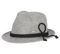Steigenhöfer Original Herren Trachtenhut, Filzhut Wanderhut - Jakob - Größenverstellbar - Mit Schweißband - 100% Schurwolle - Ideal zum Förstern, Jagen und Oktoberfest