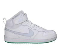 Steigern Sie die Energie Ihrer Kleinen mit den Nike CD7782-115-Sneakern für Jungen in Weiß/Grün: Stiefeletten mit Klettverschluss. Entworfen für Spiel