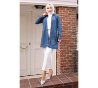 Stein Detailed Denim Hemd Hellblau-Denim EU 46 / UK 18