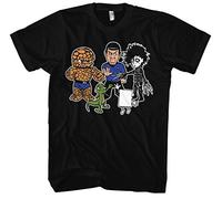 Stein Papier Schere Echse Spock Herren T-Shirt | Big Bang Theory Fanartikel - Sheldon t-Shirt - Big Bang Theory Tshirt Herren | M3 (XL)
