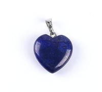 Steinanhänger Halsketten Für Frauen,Steine Ketten Von Frauen Schöner Lapislazuli Herz Anhänger Natürlicher Halbedelstoff Wenigeellery Yoga Reiki Chakra Stein Für Damen Mama Freundin Exquis