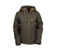 Steinkauz Damen Lodenfleecejacke Kapuzenwally , L