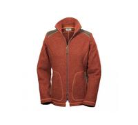 Steinkauz Lodenfleecejacke Adele (Farbe: Jaspisrot, Größe: XL)