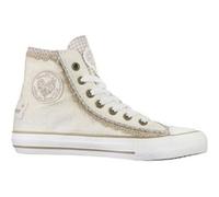Steinnacher Trachten Damen Sneaker Cream Dream Beige aus Leinen Krüger MADL (EU Schuhgrößensystem, Erwachsene, Damen, Numerisch, M, 40)