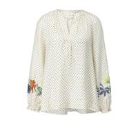 STELLA FOREST - Blusenshirt Mahalia aus Satin - Größe 38 - creme