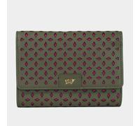 Braun Büffel Druckknopfbörse Damen Stella Geldbörse M 15CS olive/pink