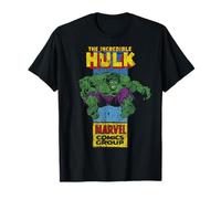 Stempel „Marvel The Incredible Hulk“, Retro-Comic, auf der Seite T-Shirt