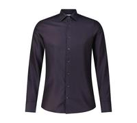 STENSTRÖMS - Fein gemustertes Hemd in Slim-Fit - Größe 38 - schwarz