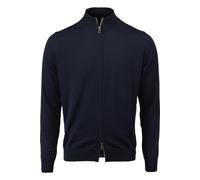 Stenströms Fitted Body Cardigan dunkelblau, Einfarbig