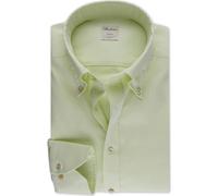 Stenströms Fitted Body Hemd grün, Einfarbig
