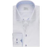 Stenströms Fitted Body Hemd weiss, Einfarbig