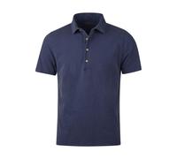 Stenströms Fitted Body Poloshirt Kurzarm blau