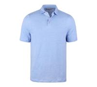 Stenströms Fitted Body Poloshirt Kurzarm blau