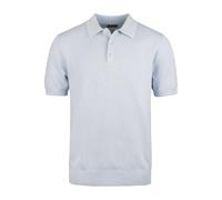 Stenströms Fitted Body Poloshirt Kurzarm hellblau