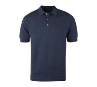 Stenströms Fitted Body Poloshirt Kurzarm navy