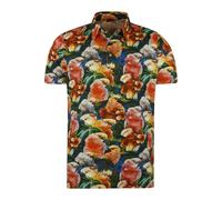 Stenströms Fitted Body Poloshirt Kurzarm rot