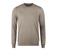 Stenströms Fitted Body Pullover beige, Einfarbig
