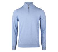 Stenströms Fitted Body Pullover hellblau, Einfarbig
