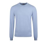 Stenströms Fitted Body Pullover hellblau, Einfarbig