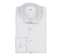 Stenströms Hemd Herren Slim Fit Langarm Baumwolle blau, 38