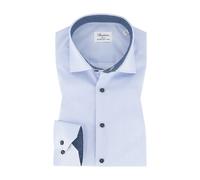 Stenströms Hemd Herren Slim Fit Langarm Baumwolle blau, 41