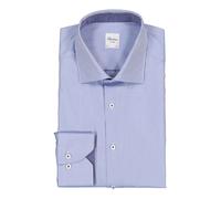 Stenströms Hemd Herren Slim Fit Langarm Baumwolle blau, 42