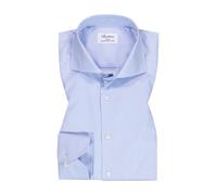 Stenströms Slimline Hemd hellblau, Gestreift