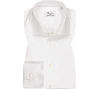 Stenströms Hemd Herren Slim Fit Langarm Baumwolle Weiß, 38