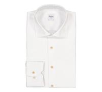 Stenströms Hemd Herren Slim Fit Langarm Baumwolle weiß, 38