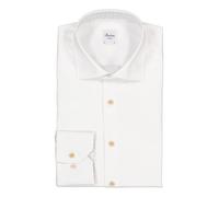 Stenströms Hemd Herren Slim Fit Langarm Baumwolle weiß, 40