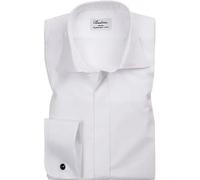 Stenströms Hemd Herren Slim Fit Umschlagmanschetten weiß, 39