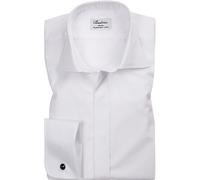 Stenströms Hemd Herren Slim Fit Umschlagmanschetten Weiß, 41
