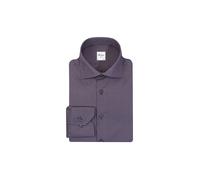 Stenströms Slimline Hemd dunkelblau, Bedruckt
