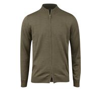 Stenströms Regular Fit Cardigan grün, Einfarbig