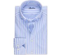 Stenströms Regular Fit Hemd hellblau, Gestreift