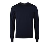 Stenströms Regular Fit Pullover dunkelblau, Einfarbig