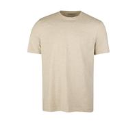 Stenströms Regular Fit T-Shirt Rundhals beige, Einfarbig