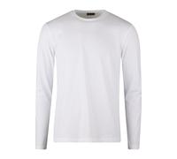Stenströms Regular Fit T-Shirt Rundhals weiss, Einfarbig