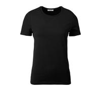 Stenströms Slimline Damen T-Shirt schwarz, Einfarbig