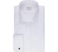Stenströms Hemd Herren Slim Fit Umschlagmanschetten Weiß, 42