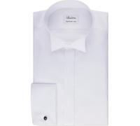 Stenströms Slimline Galahemd weiss, Einfarbig